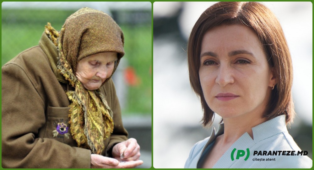 Cum explică Maia Sandu majorarea modestă a pensiilor: „Trebuie să reuşim să dezvoltăm economia”